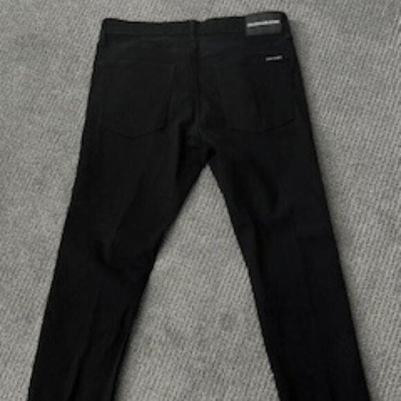 Mens Calvin Klein Slim Black Jeans 32 x 32-Pair 2 - Picture 6 of 11